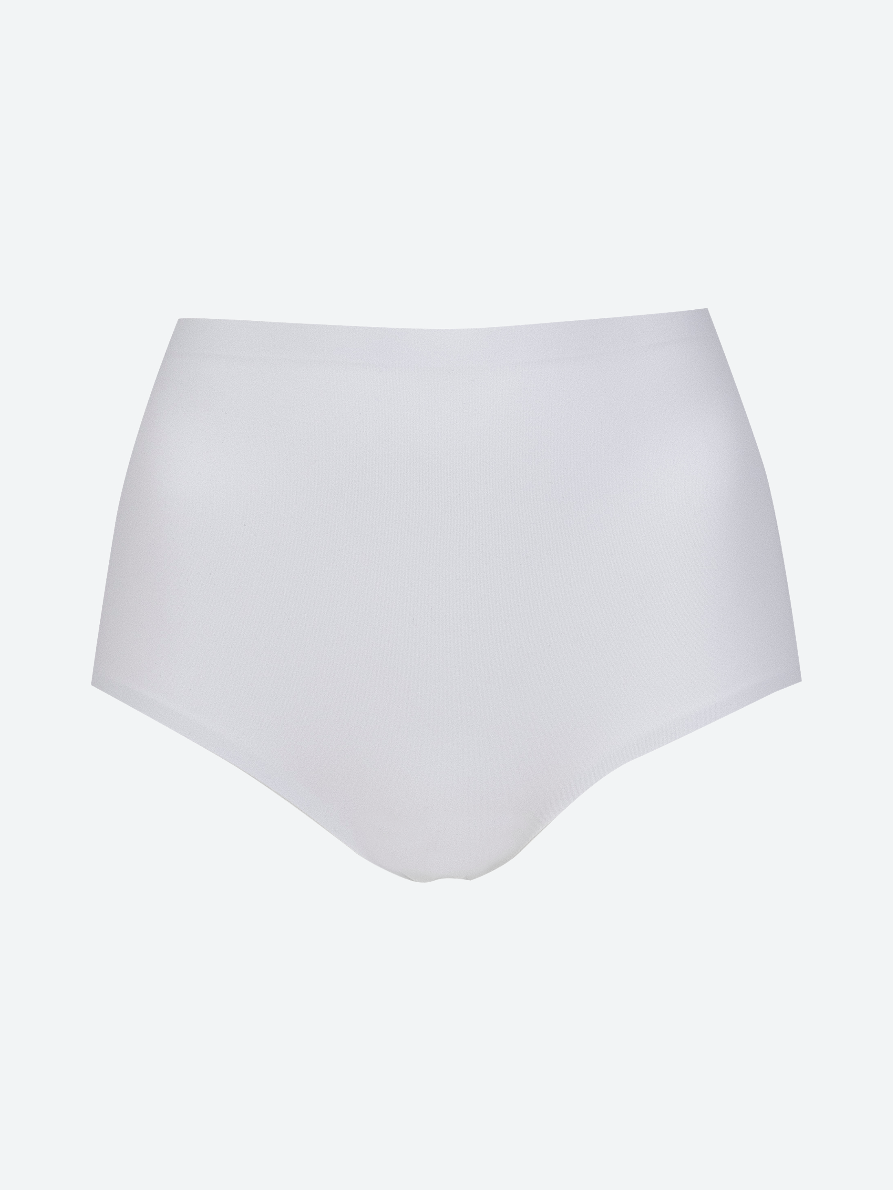 Guainetta bianca termonastrata in microfibra, design semplice e liscio.