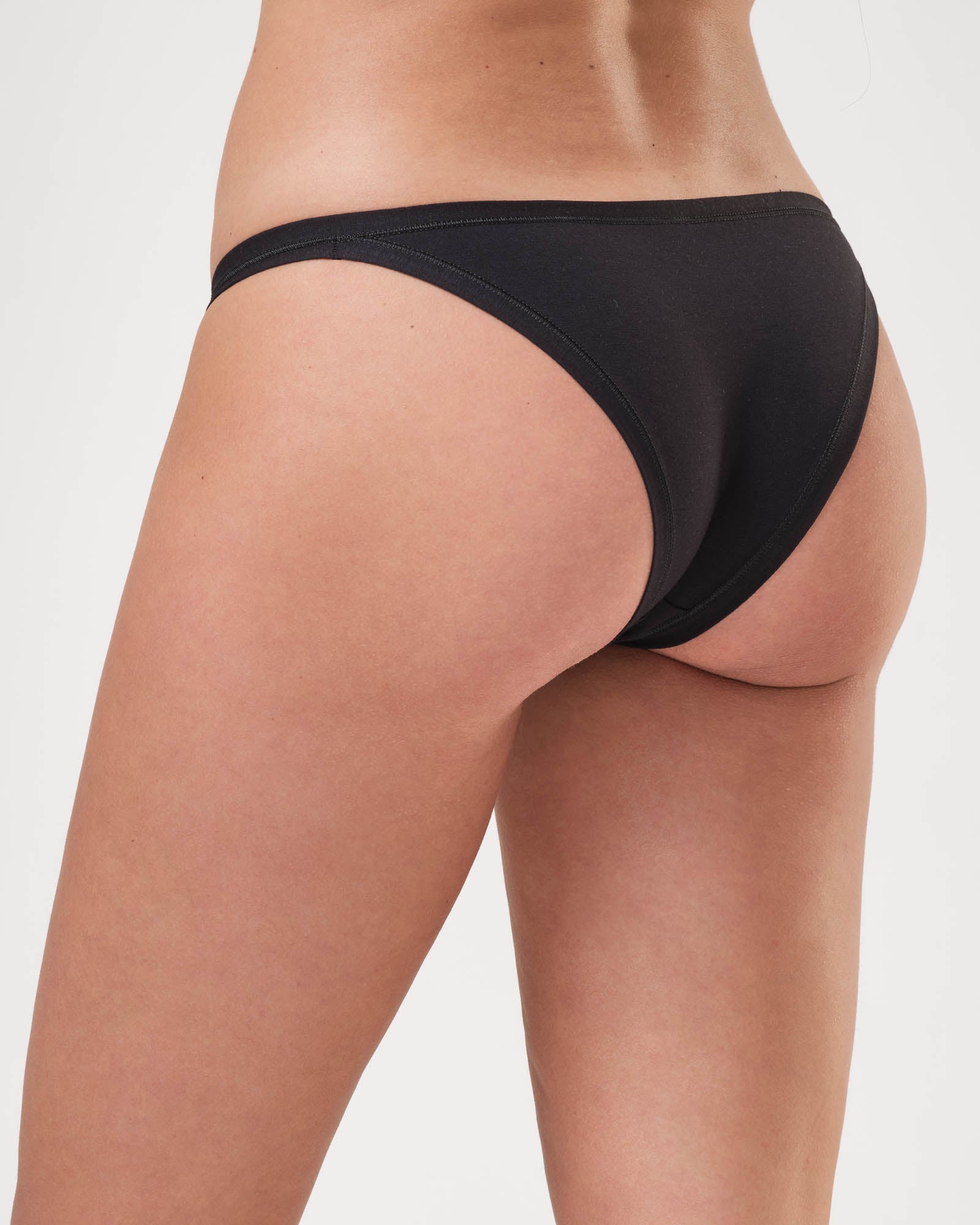 Slip fianchetti stretti in cotone Modal Tencel