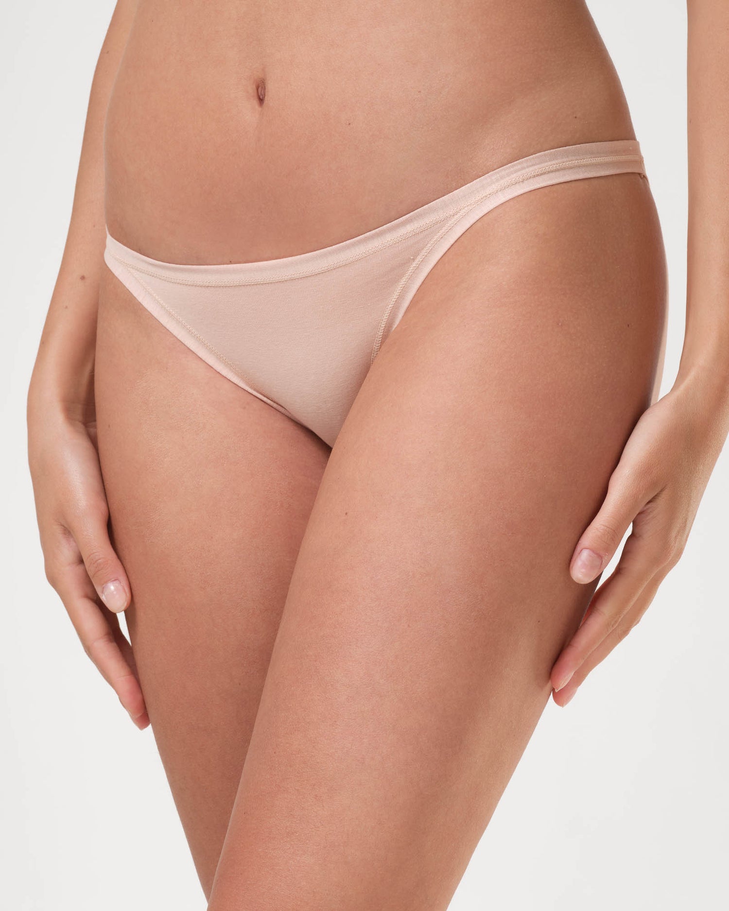 Slip fianchetti stretti in cotone Modal Tencel